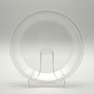 Pyrex 209 Pie Plate Pre-1950s TM Reg 9.5 Inch Clear Glass Vintage USA